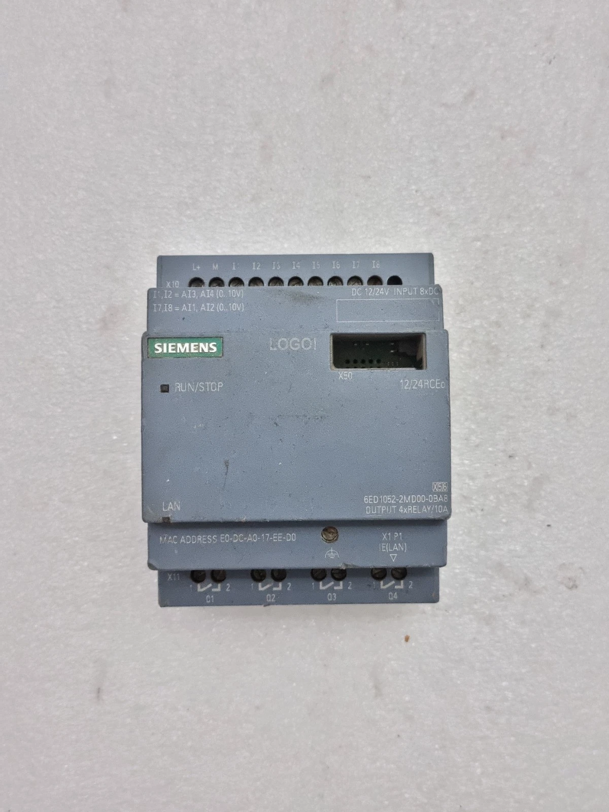 Siemens 6ED1052-2MD00-0BA8 Logo BM 12/24RCE 6ED10522MD000BA8